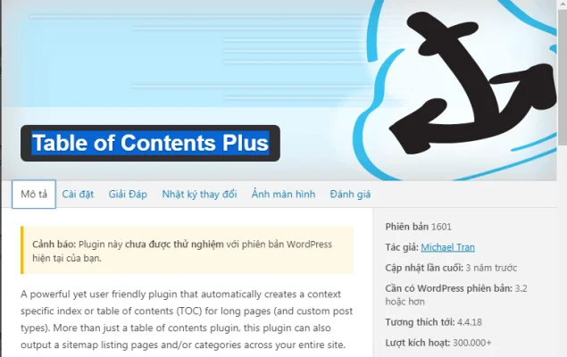 Table of Contents Plus-Tự động tạo mục lục chuyên nghiệp 4 Table of Contents Plus-Tự động tạo mục lục chuyên nghiệp