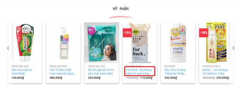 Cố định dòng tên tiêu đề sản phẩm WordPress Flatsome