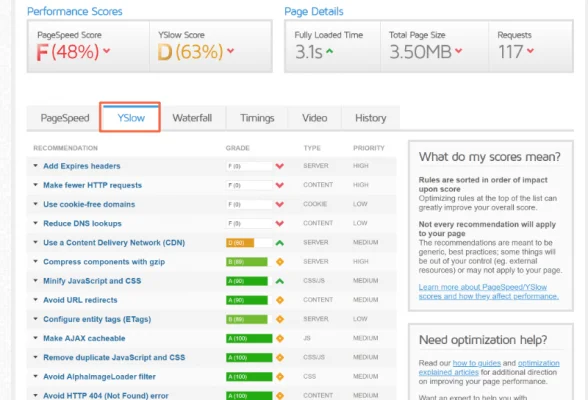 YSlow là gì? Và làm thế nào để tối ưu nó? 10 Hình ảnh thuộc sở hữu của trang web qnet88.com