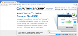 remove Auto PC Backup