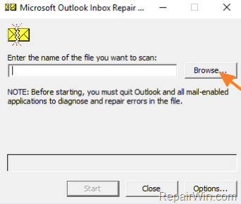 inbox repair tool