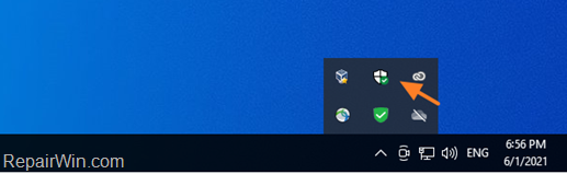 FIX: Windows Defender icon missing from Taskbar