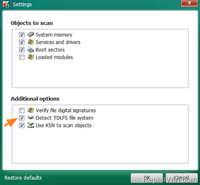 remove rootkit with tdsskiller