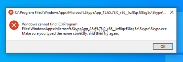 FIX: Cannot Find Skype App in Windows 10