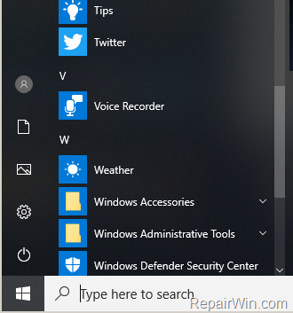 Show Scroll Bar in Windows 10
