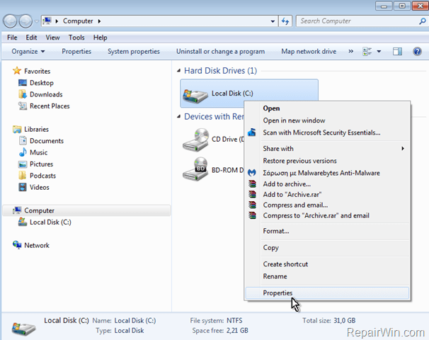 Code 9C59: Internet Explorer installation failed