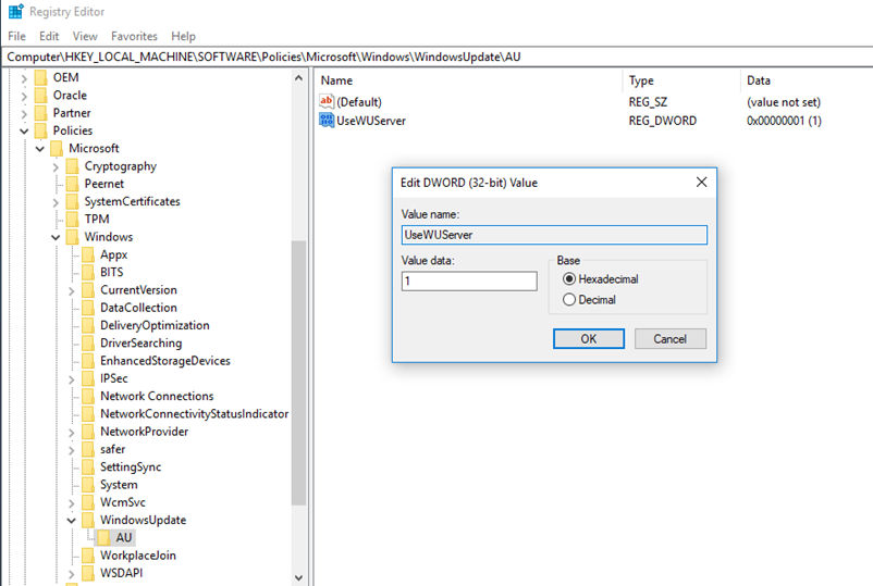 prevent Automatic Update Installation windows 10