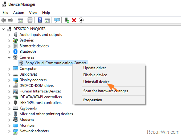 FIX: Camera Shows Black and White on Windows 10