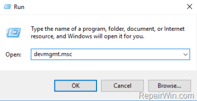 devmgmt.msc