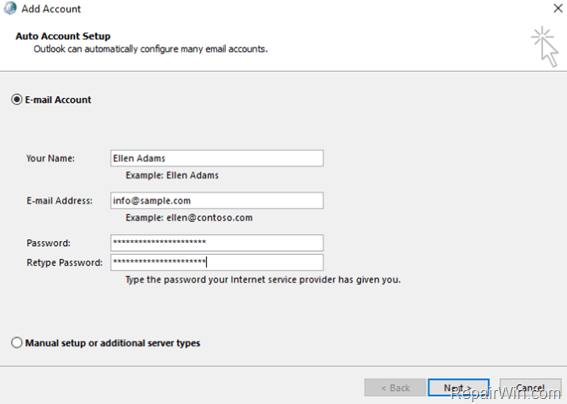 Restore Outlook PST Data File