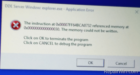 DDE Server Window