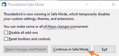 Strat Thunderbird in Safe Mode