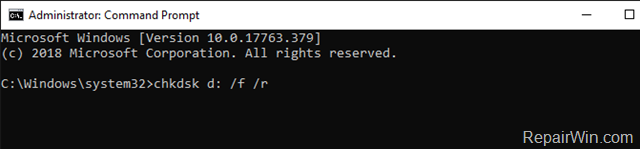 fix drive not accessible