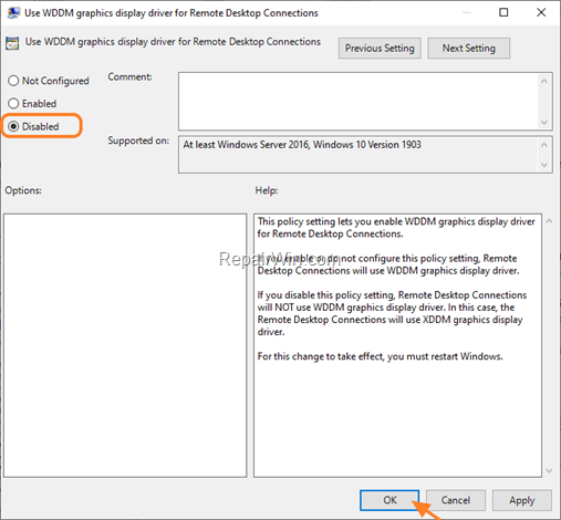FIX: DWM.EXE High CPU Usage while connecting through RDP in Windows 10