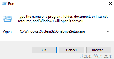 install onedrive