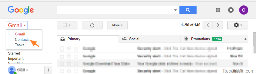How to Backup Google Contacts