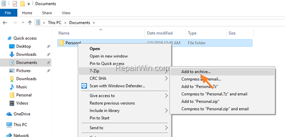 How to Password Protect a Folder