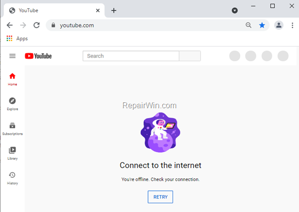 block youtube.com hosts