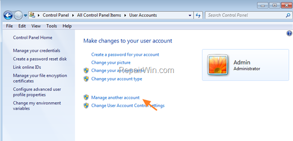 add user windows 7