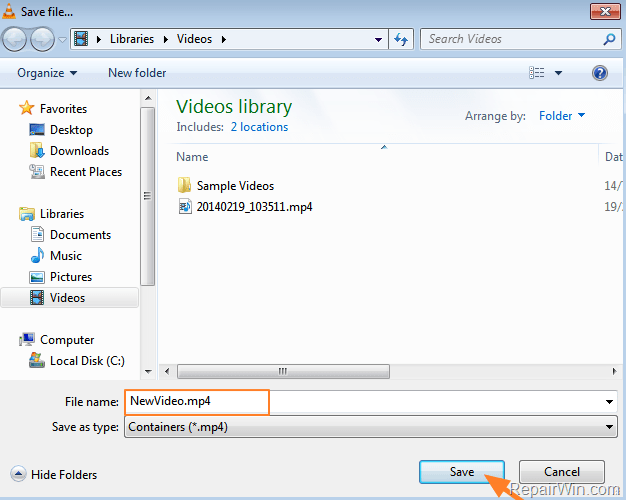 rotate video vlc media player