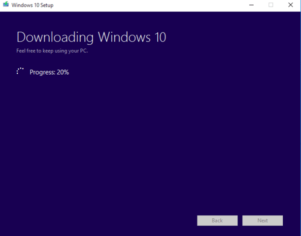 downlaod windows 10 in a iso format