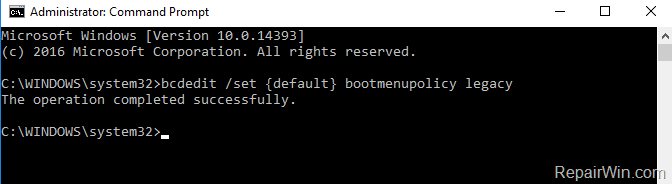 advanced boot options