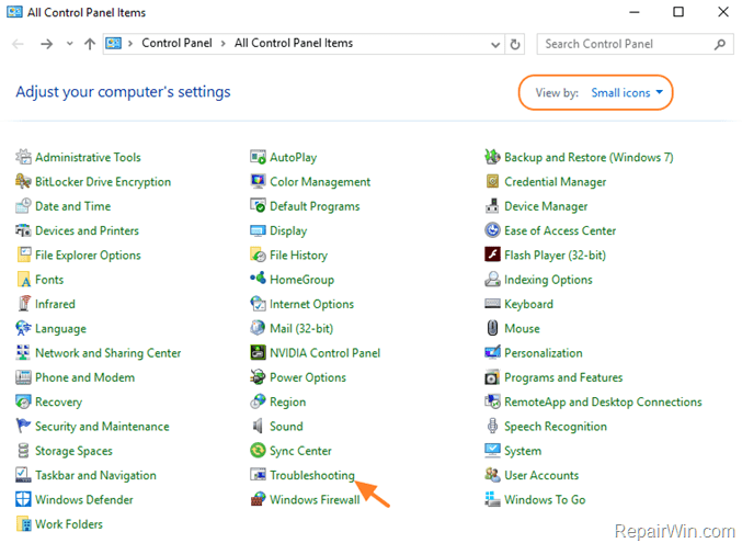 Troubleshooting Windows