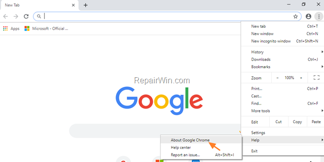 How to Update Chrome manually
