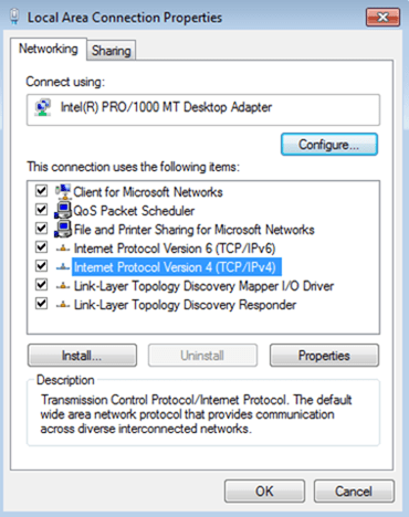 tcpip properties