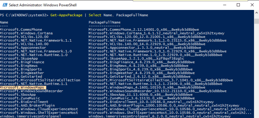 uninstall apps windows 8