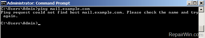 ping command