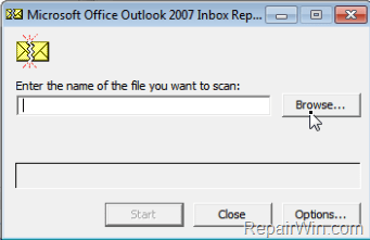 Scanpst.exe Inbox Repair Tool
