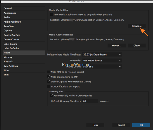 FIX: Adobe Premiere Import Failure