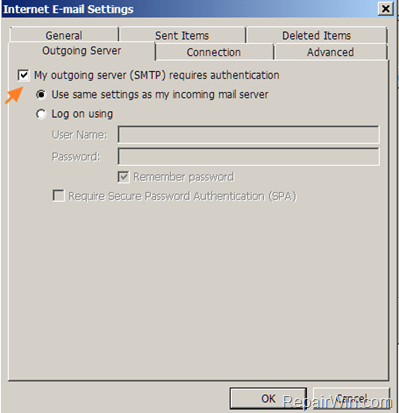 fix Outlook error 0x80040900