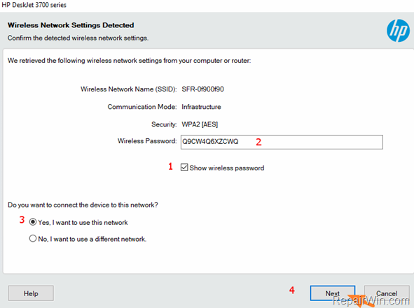 Connect HP Pinter to Wireless using USB