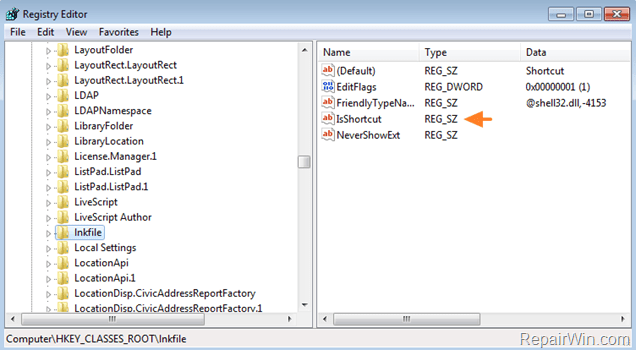 fix file does not have a program associated with it