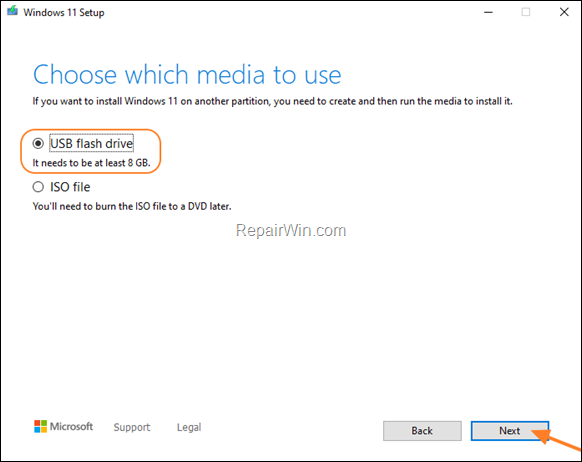 How to Create Windows 11 Installation Media USB.