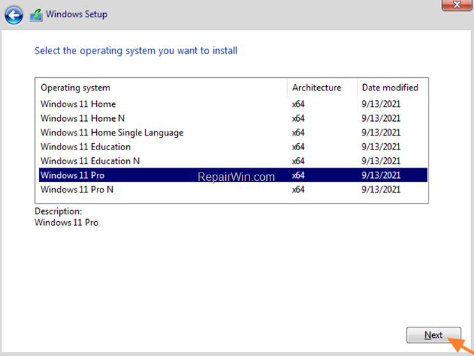 Install Windows 11