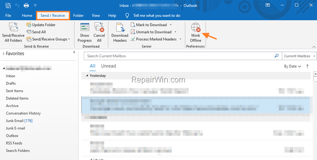 Move Outbox Emails to Drafts folder