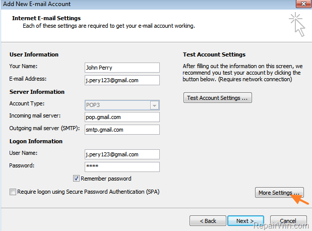 add pop gmail account-1