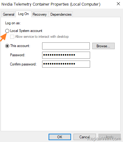 fix GeForce Experience problems