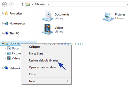 restore-default-libraries