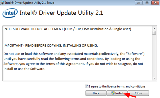 Intel Driver Update Utility