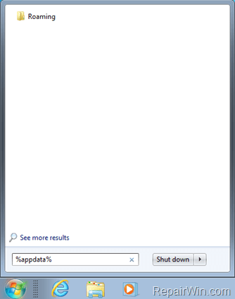 roaming profile folder