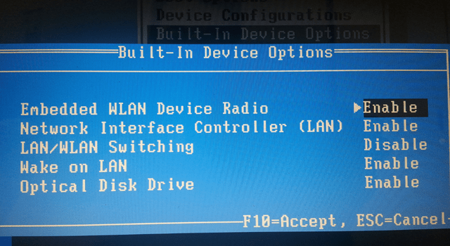 No Wireless Connections Available