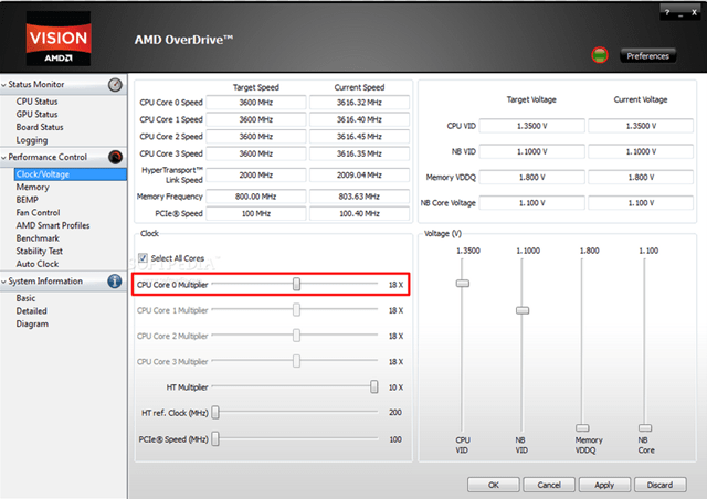 AMD OneDrive Perfomance Control