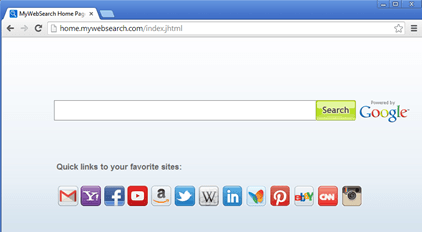 remove home.mywebsearch.com