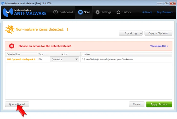 Malwarebytes Anti-Malware-removal