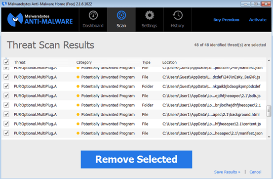 remove Premier Download Manager