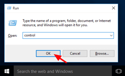 control panel command